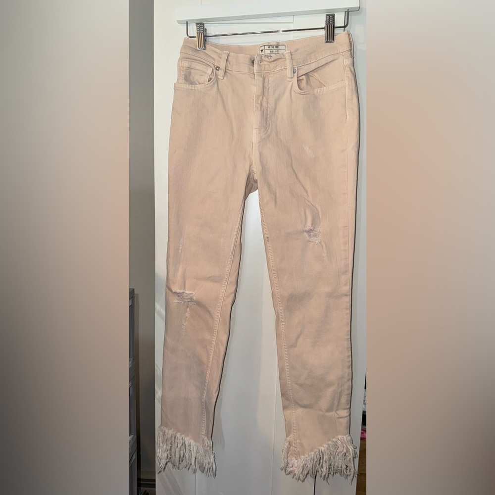Free People Blush Pink Jeans